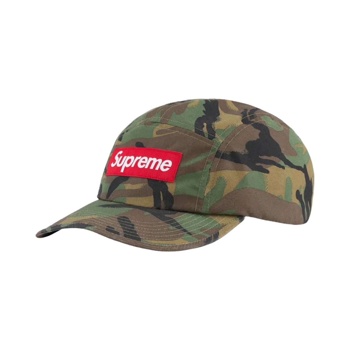 - Supreme Ventile Camp Cap Woodland Camo - 22FW - 대표 이미지 #1