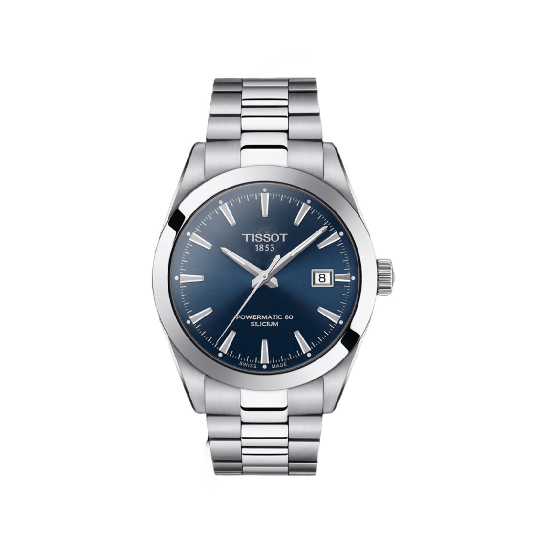 티쏘 젠틀맨 파워매틱 80 실리시움 40mm 스틸 블루(Tissot Gentleman Powermatic 80 Silicium 40mm Steel Blue)