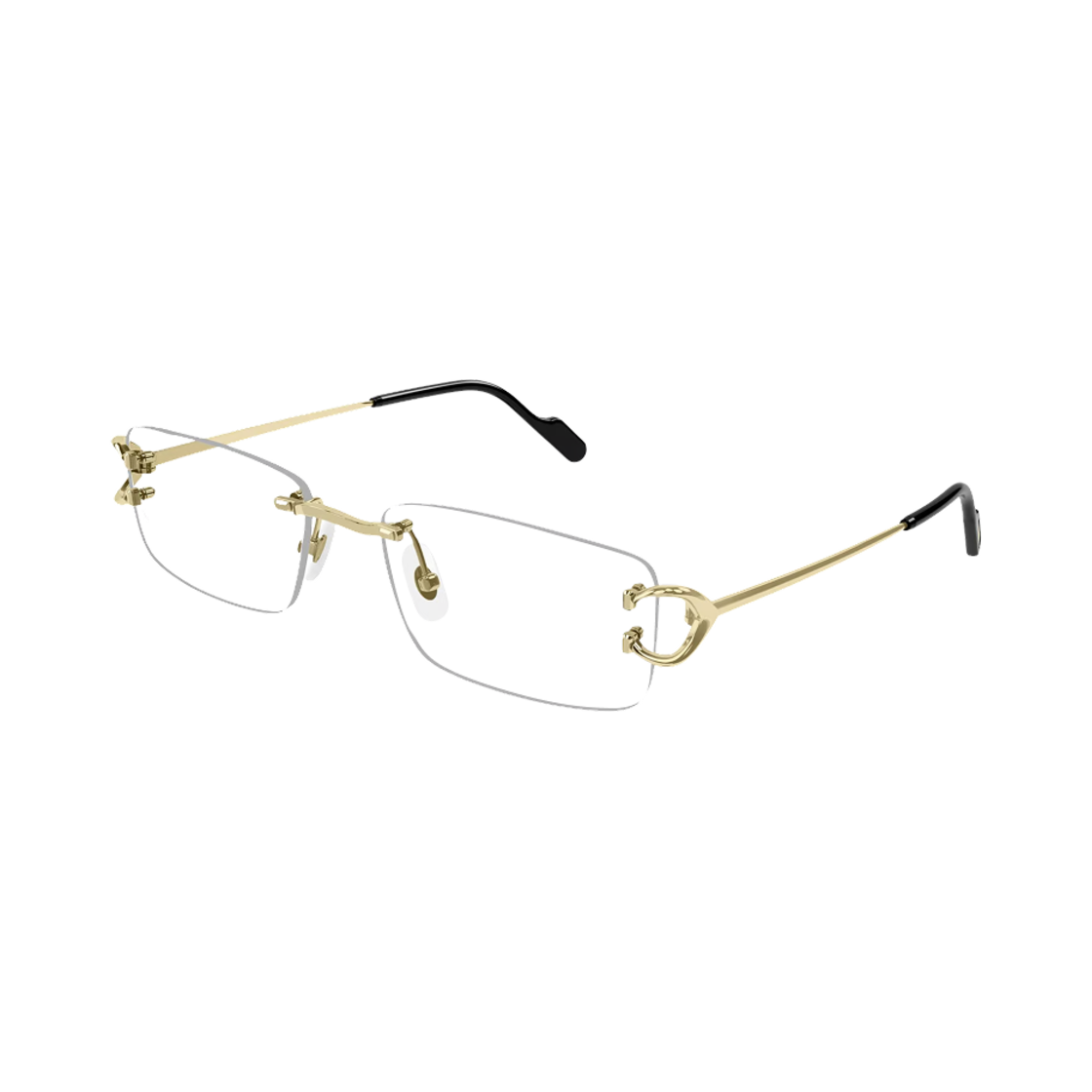 까르띠에 C 데코 림리스 CT0344O-001 골드(Cartier C Decor Rimless CT0344O-001 Gold)