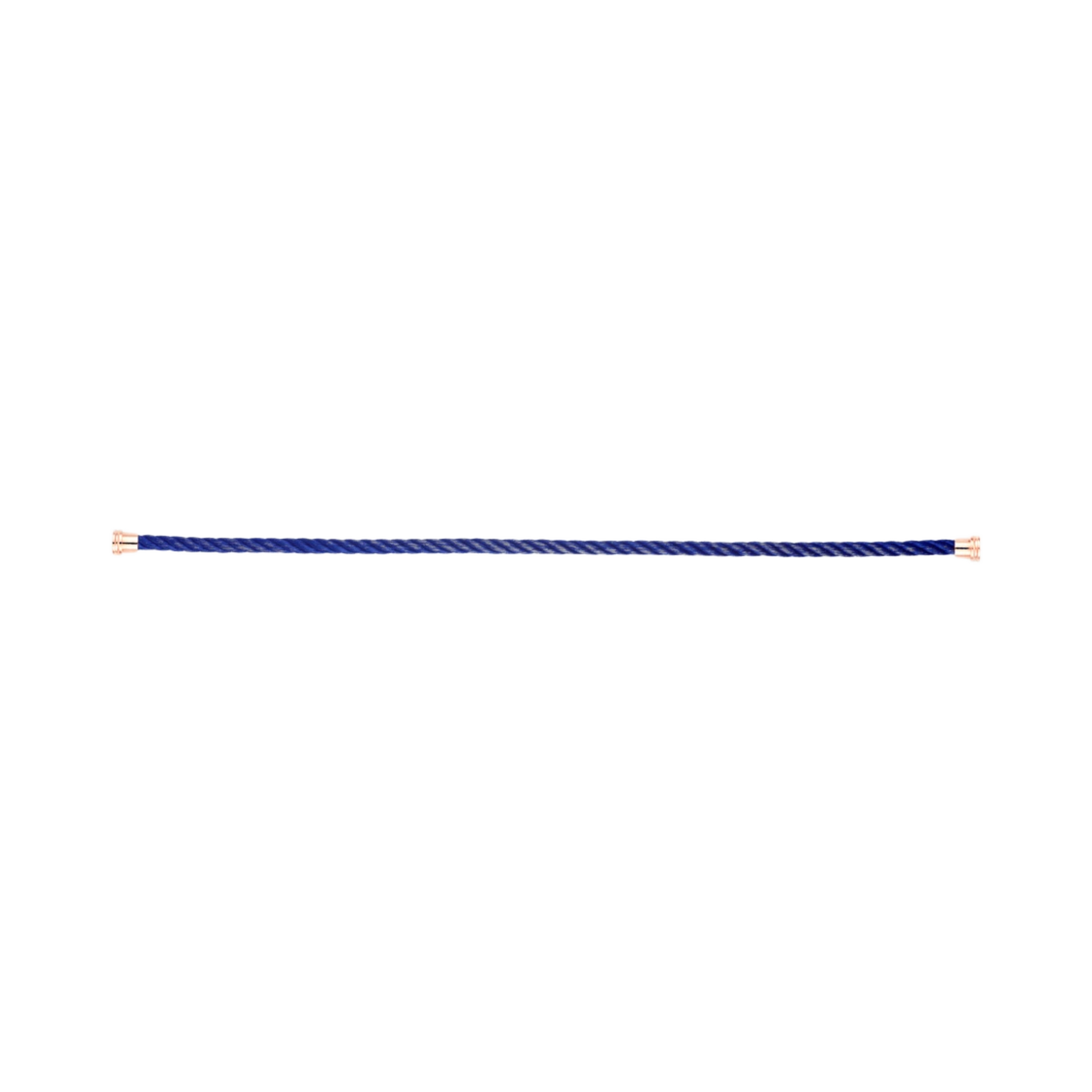 프레드 블루 진 케이블 브레이슬릿 미디움 핑크 골드(Fred Blue Jean Cable Bracelet Medium Pink Gold)