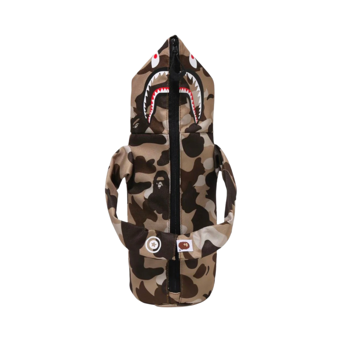 1J20-182-035 BAPE Shark Hoodie Multi Case Camo Beige