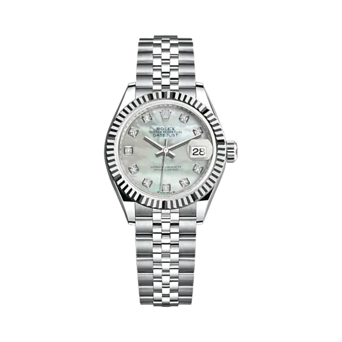 롤렉스 레이디-데이트저스트 28mm 279174 진주 자개 다이아 셋팅 쥬빌리(Rolex Lady-Datejust 28mm 279174 MoP Diamond-Set Jubilee)