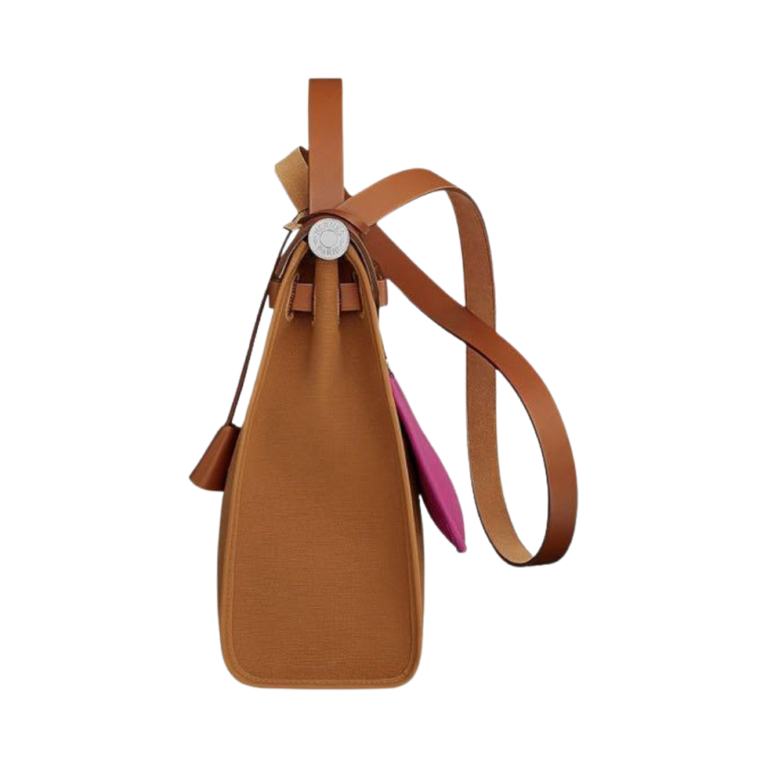 에르메스 에르백 집 31 백 셀리에 캔버스 & 팔라듐 하드웨어 듄 매그놀리아 포브(Hermes Herbag Zip 31 Bag Sellier Canvas & Palladium Dune Magnolia Fauve) - 2