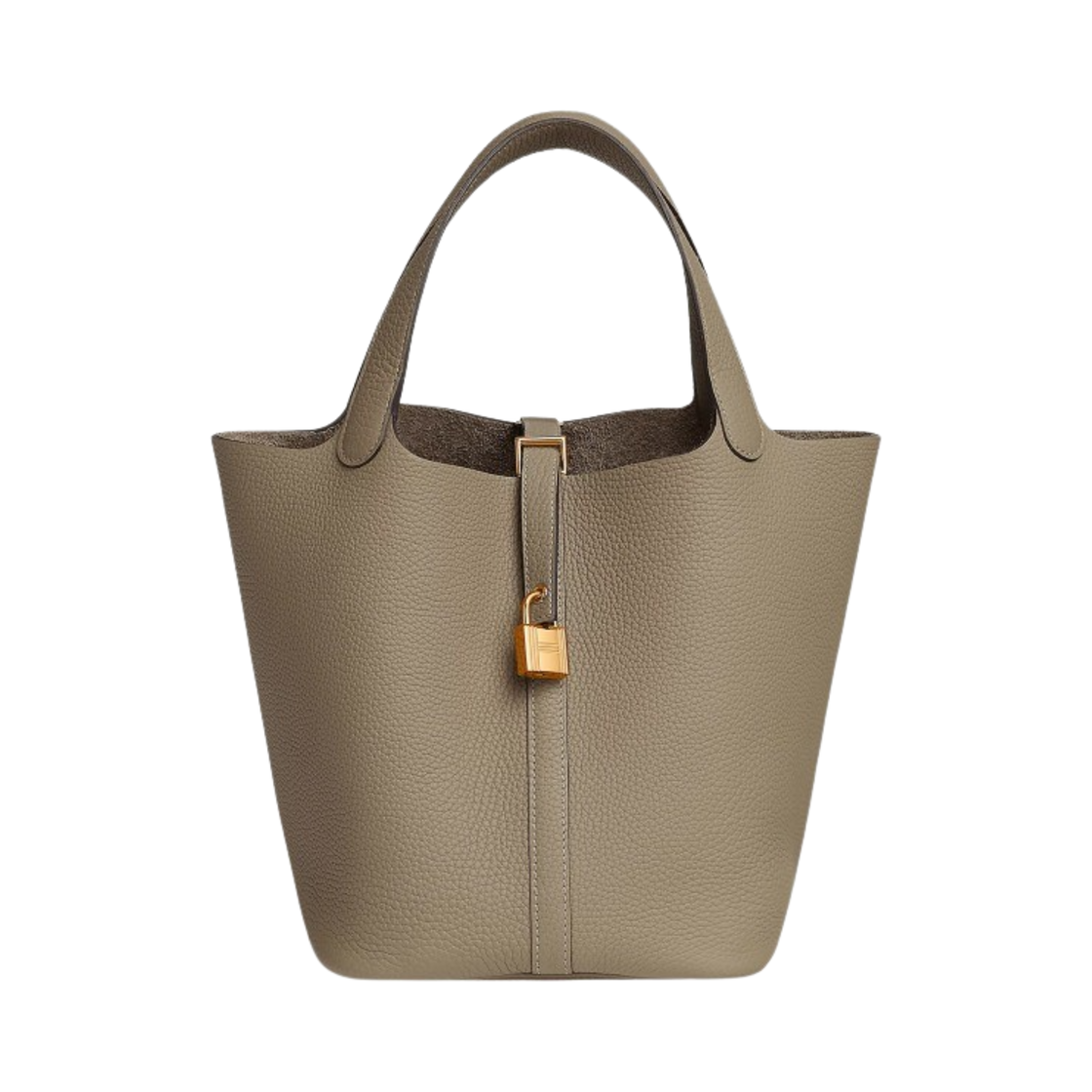 에르메스 피코탄 락 18 백 클레망스 & 골드 하드웨어 베쥬 마르파(Hermes Picotin Lock 18 Bag Clemence & Gold Beige Marfa)