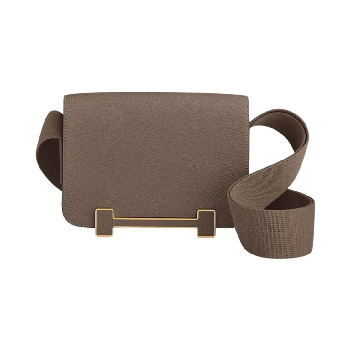 에르메스 게타 백 미조르 고트스킨 & 골드 하드웨어 에뚜쁘(Hermes Geta Bag Mysore Goatskin & Gold Etoupe) - 2