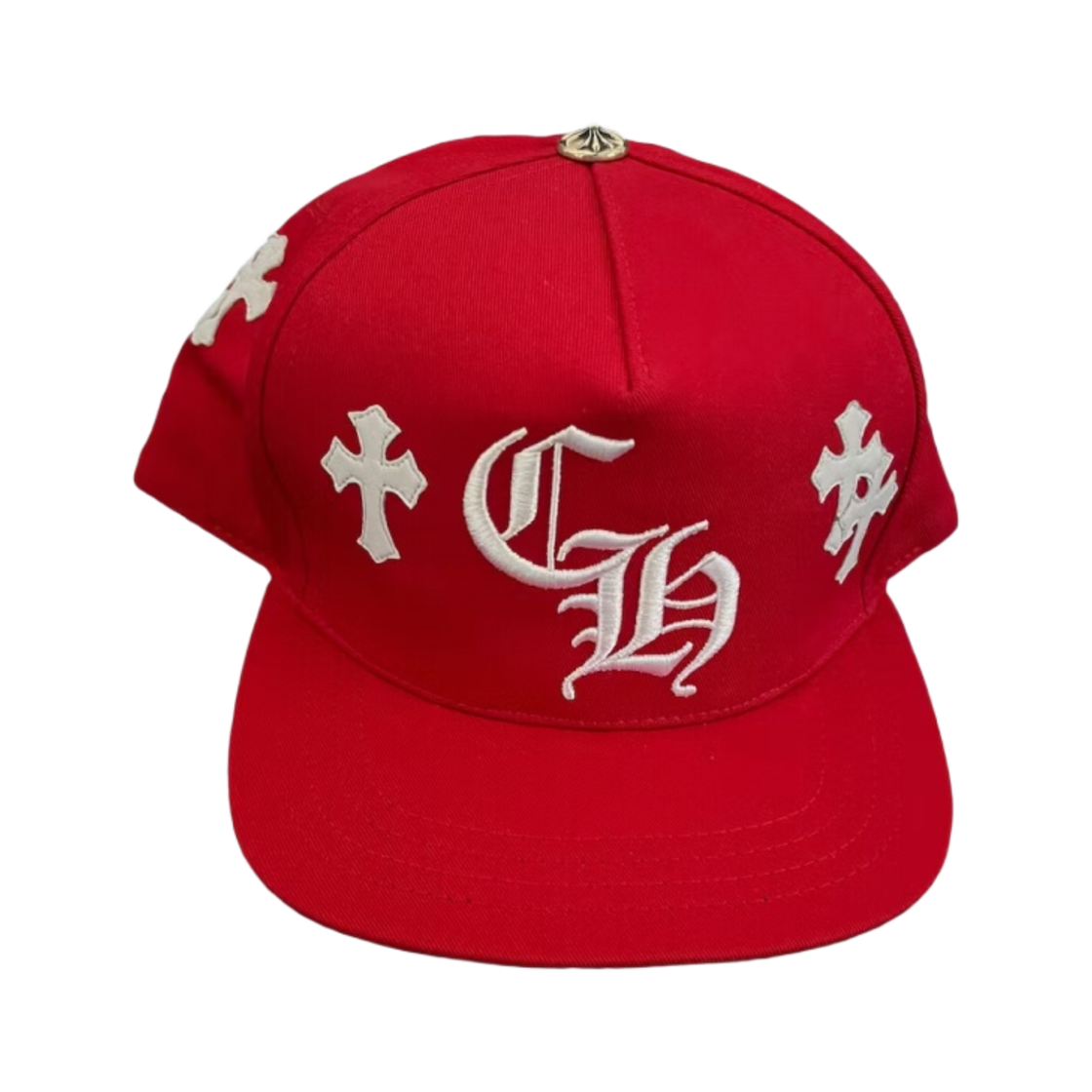 크롬하츠 크로스 패치 베이스볼햇 레드