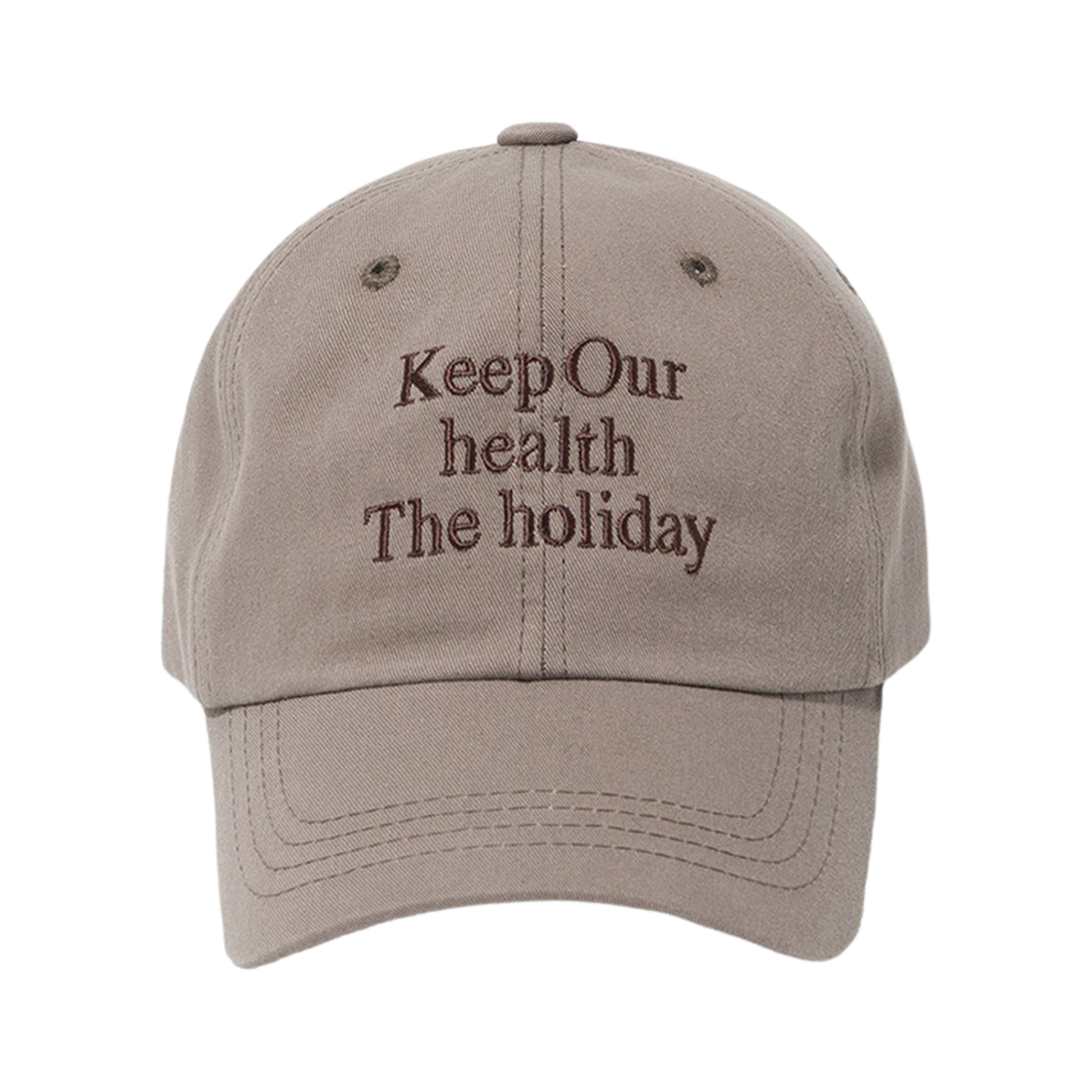 ML056MOB Millo Archive Holiday Signature Ball Cap Mocha Brown