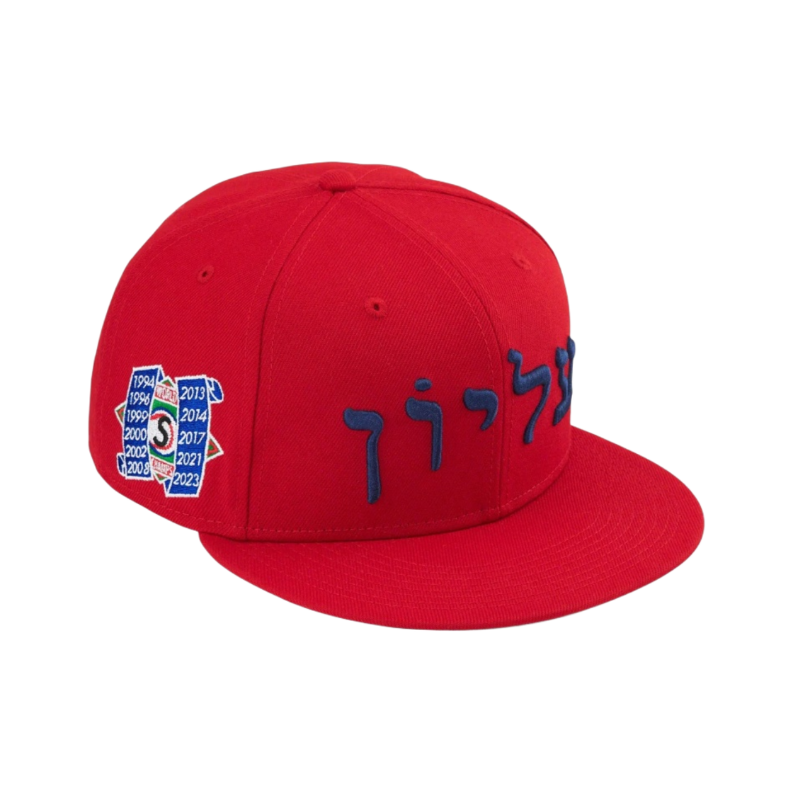 슈프림 히브리 뉴에라 레드 - 23FW(Supreme Hebrew New Era Red - 23FW) - 2