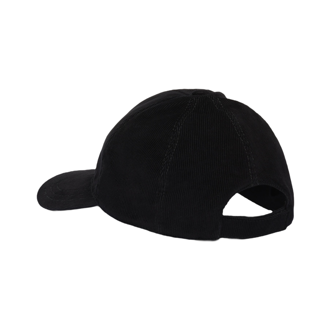 프라다 코듀로이 베이스볼 캡 블랙(Prada Corduroy Baseball Cap Black) - 2