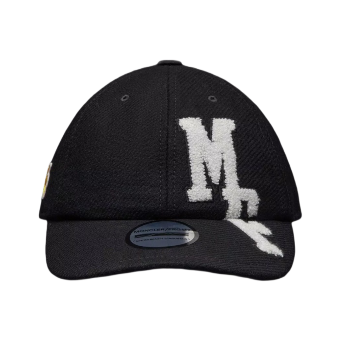 몽클레르 x 프라그먼트 울 펠트 베이스볼 캡 블랙 - 23FW(Moncler x Fragment Wool Felt Baseball Cap Black - 23FW) - 1