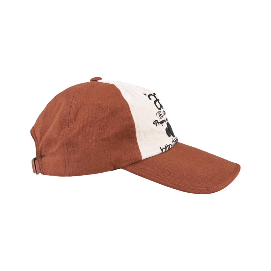 에이에이 웹 로고 5 패널 캡 브라운 블랙(Aeae Web Logo 5 Pannel Cap Brown Black) - 4