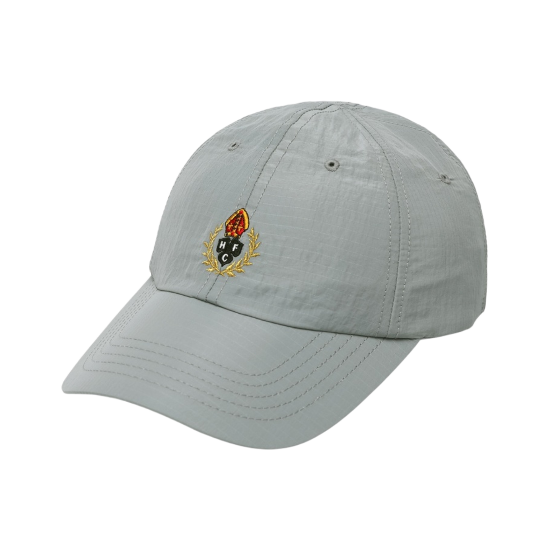 - Heritage Floss Crest Nylon Ripstop Washer Cap Grey