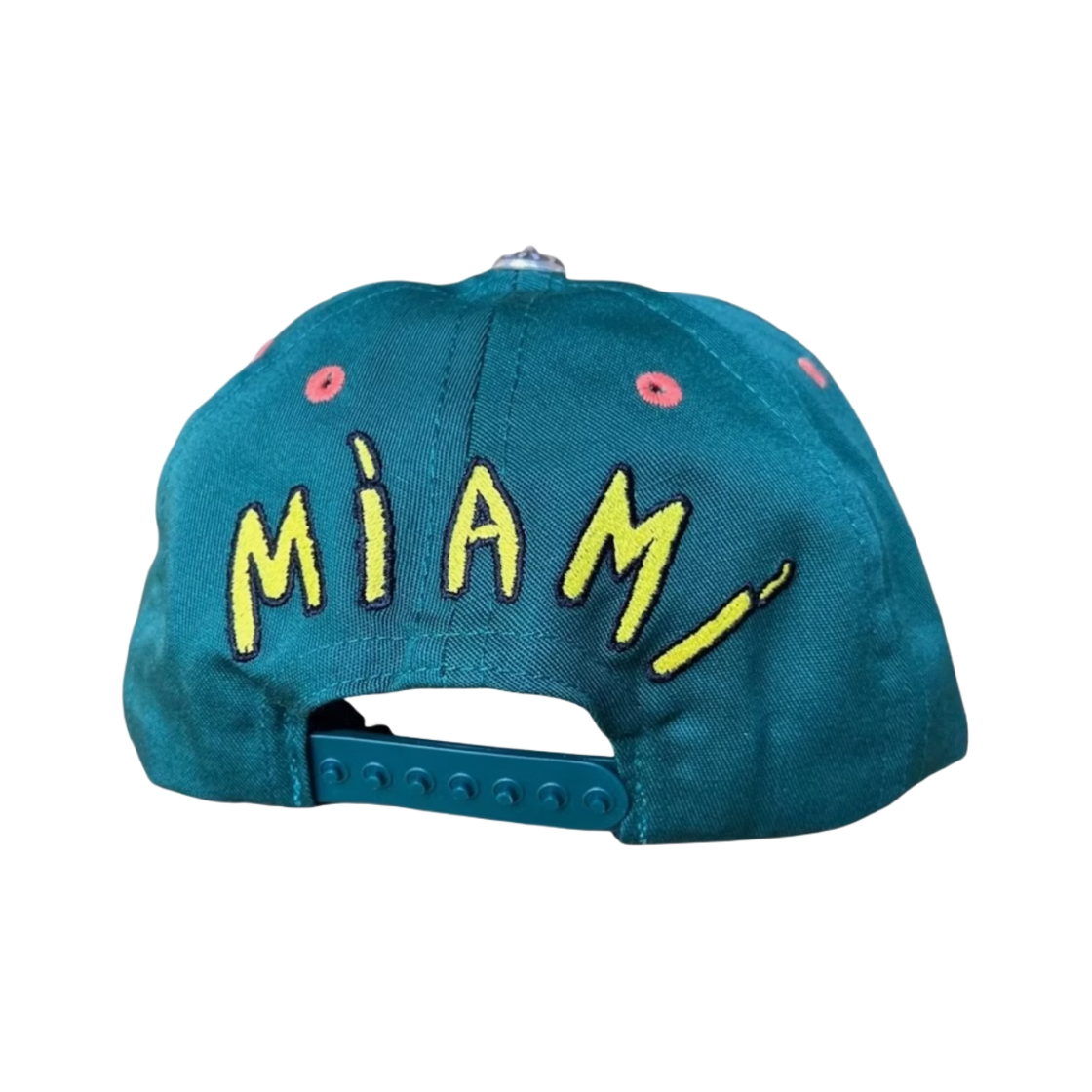 크롬하츠 베이스볼햇 그린 오렌지 골드 - 마이애미 아트 바젤 한정(Chrome Hearts Baseball Hat Green Orange Gold - Miami Art Basel Exclusive) - 2