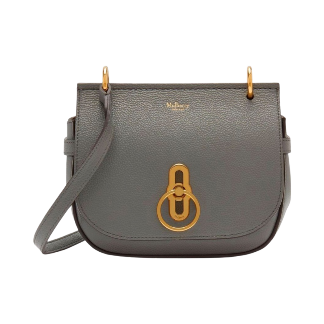 멀버리 스몰 클래식 그레인 스몰 앰벌리 사첼 차콜(Mulberry Small Classic Grain Small Amberley Satchel Charcoal) - 1