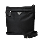 Prada Nylon Crossbody Bag Black