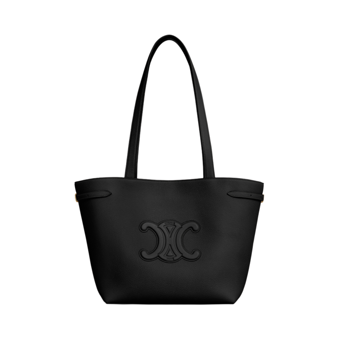 셀린느 스몰 카바스 아나이스 퀴르 트리옹프 그레인드 카프스킨 블랙(Celine Small Cabas Anais Cuir Triomphe in Grained Calfskin Black)