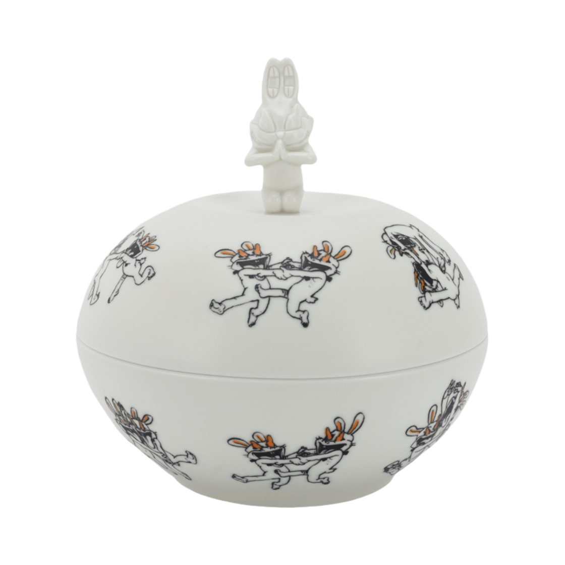 김정기 토끼 합(Kimjunggi Rabbit Bowl with Lid)