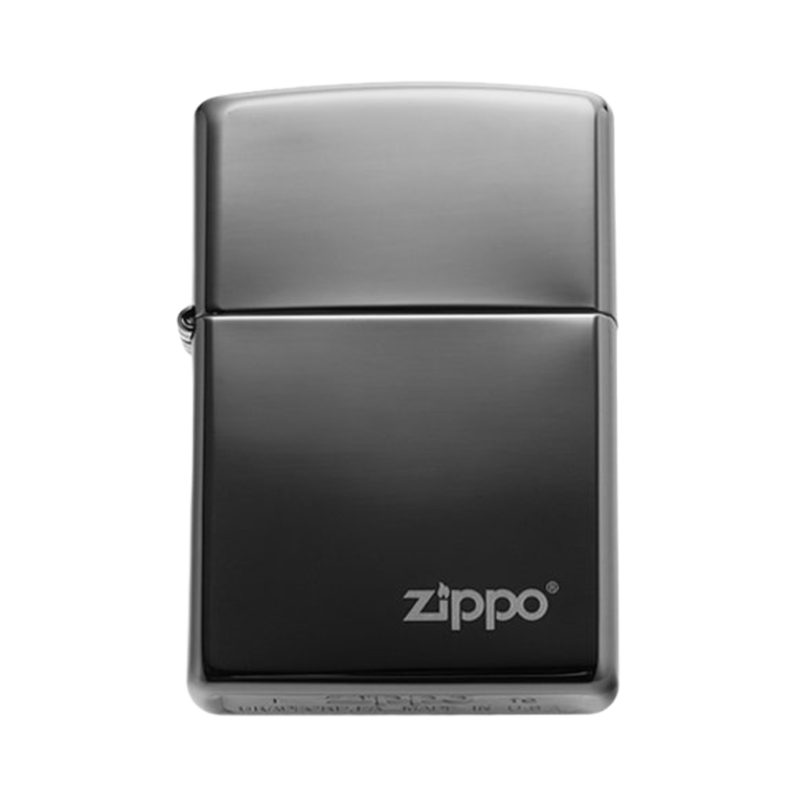 지포 클래식 로고 라이터 블랙 아이스(Zippo Classic Logo Lighter Black Ice)