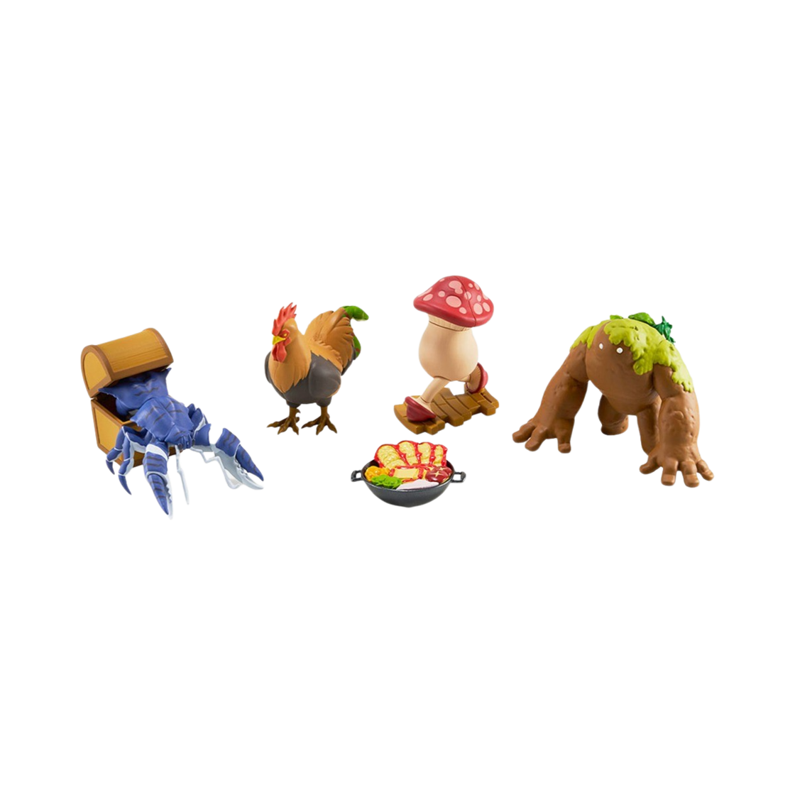메가하우스 해체퍼즐 판타지 던전밥 마물 콜렉션 세트(Megahouse Kaitai Puzzle Fantasy Delicious In Dungeon Creaturer Collection Set)