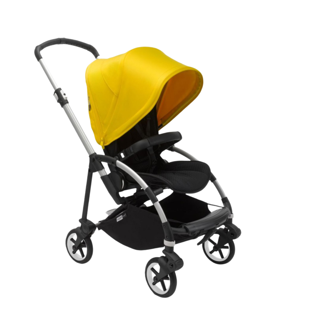 부가부 비 6 알루미늄 섀시 & 레몬 옐로우 썬 캐노피 블랙 패브릭 (국내 정식 발매 제품)(Bugaboo Bee 6 Aluminum Chassis & Lemon Yellow Sun Canopy Black Fabric (Korean Ver.)) - 1