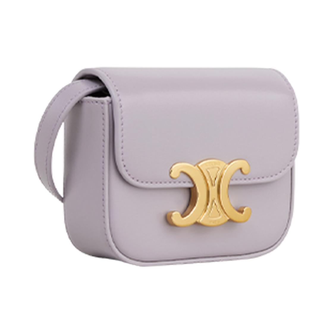 셀린느 미니 클로드 샤이니 카프스킨 라이트 라일락(Celine Mini Claude in Shiny Calfskin Light Lilac) - 2