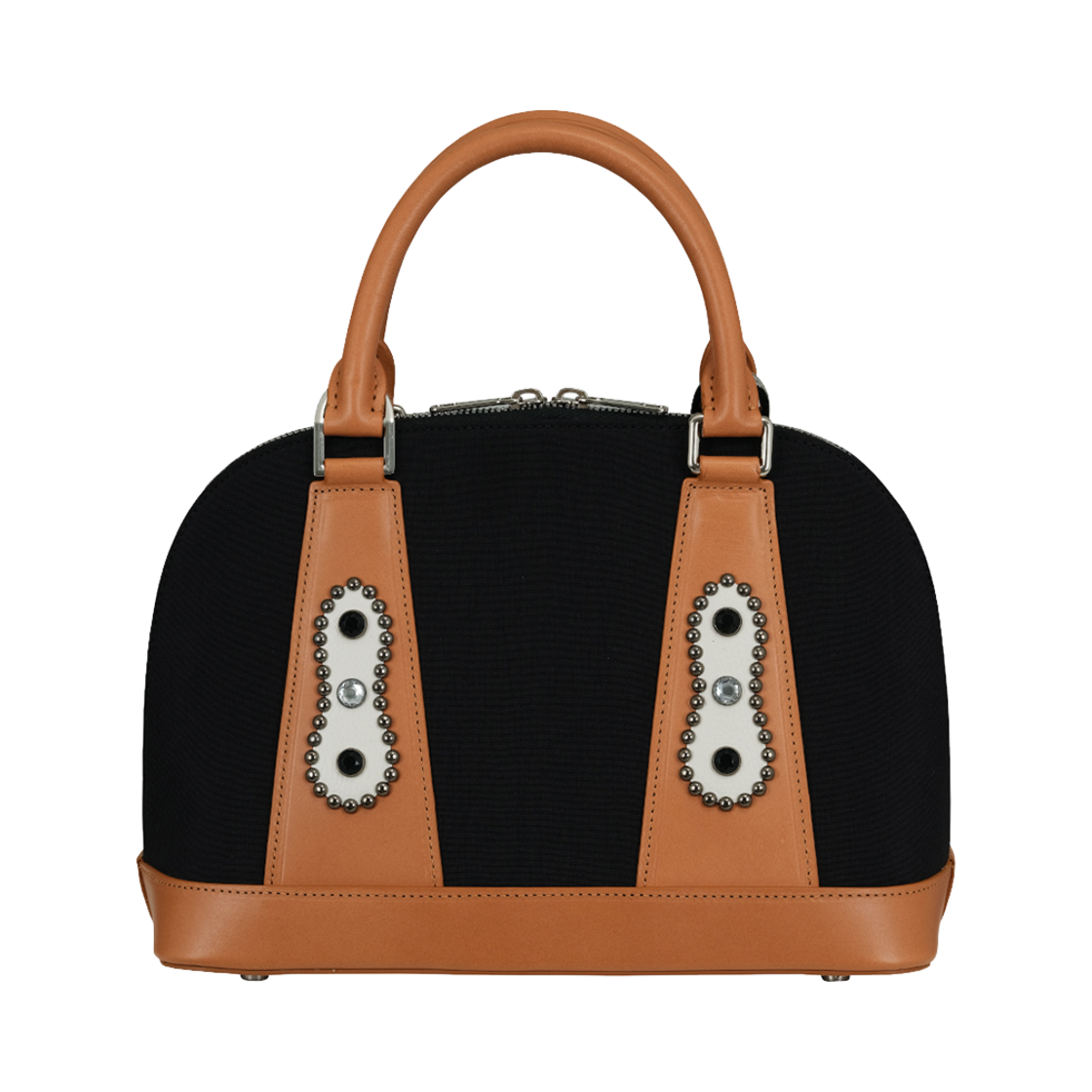 FW24ABG092BN Hongwoosung Jewellery Shoulder Cross Mini Hand Bag Brown