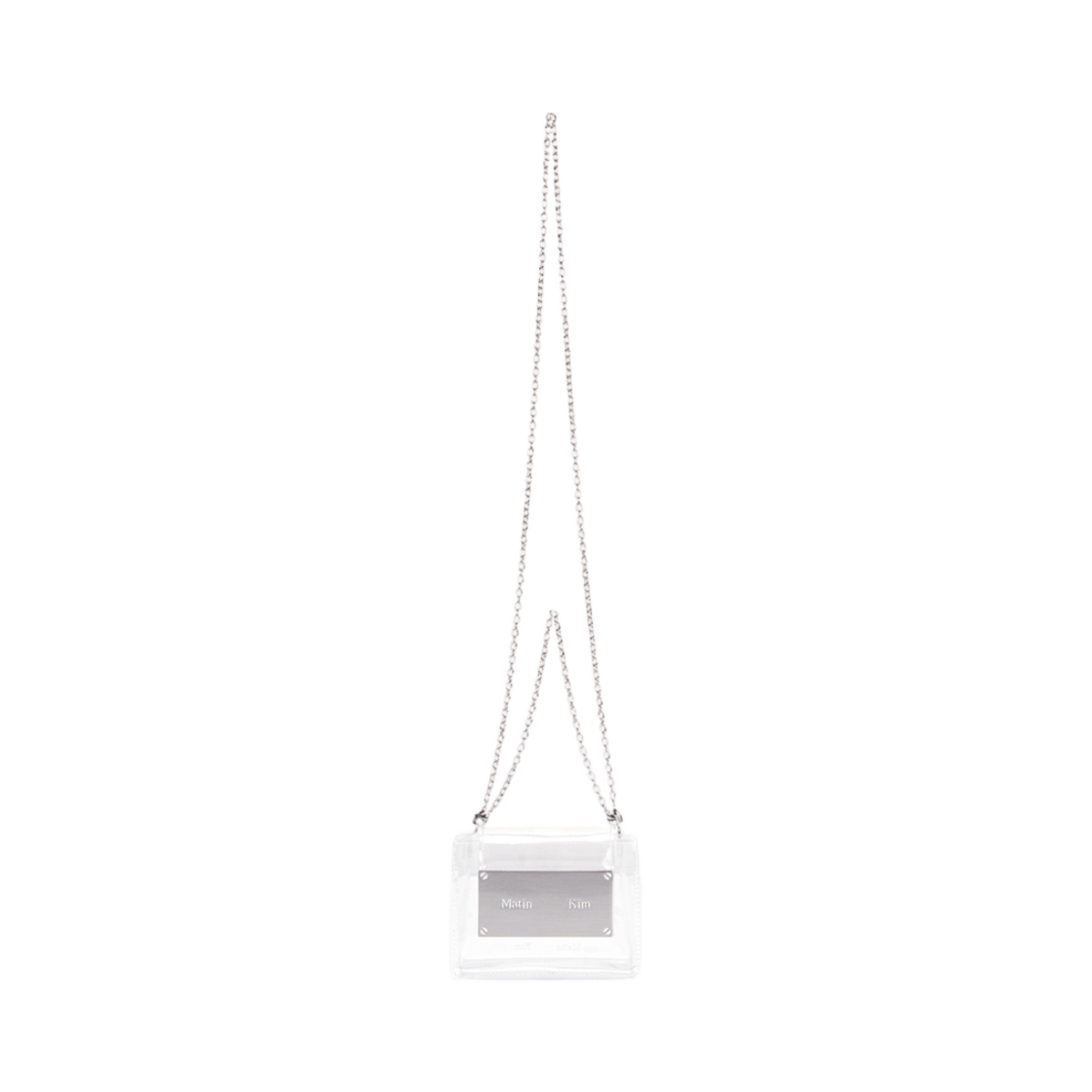 마뗑킴 아코디언 젤리 미니백 클리어(Matin Kim Accordion Jelly Mini Bag Clear)