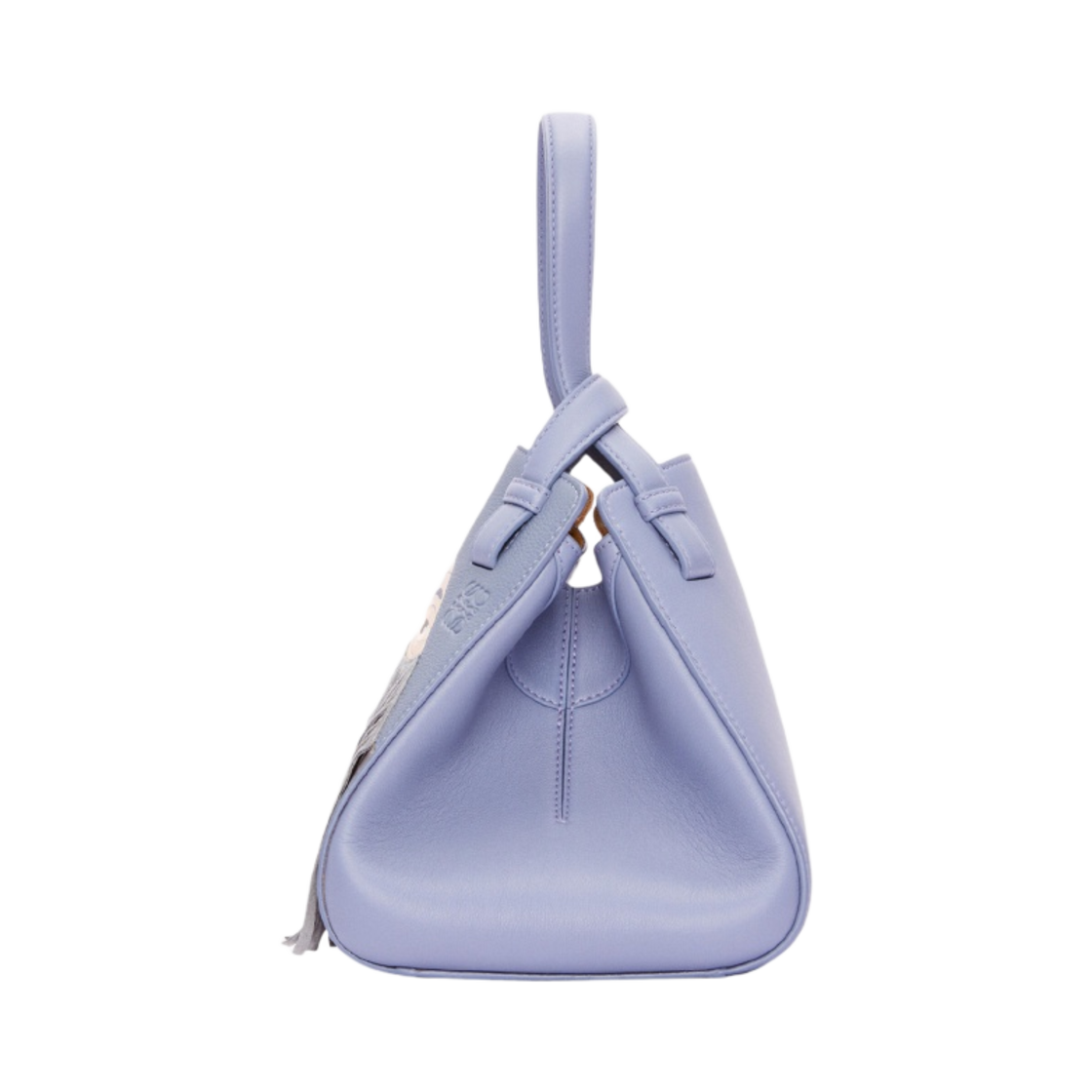 로에베 x 하울의 움직이는 성 마르클 해먹 너겟백 나파 카프스킨 블루베리(Loewe x Howl's Moving Castle Markl Hammock Nugget Bag in Nappa Calfskin Blueberry) - 3