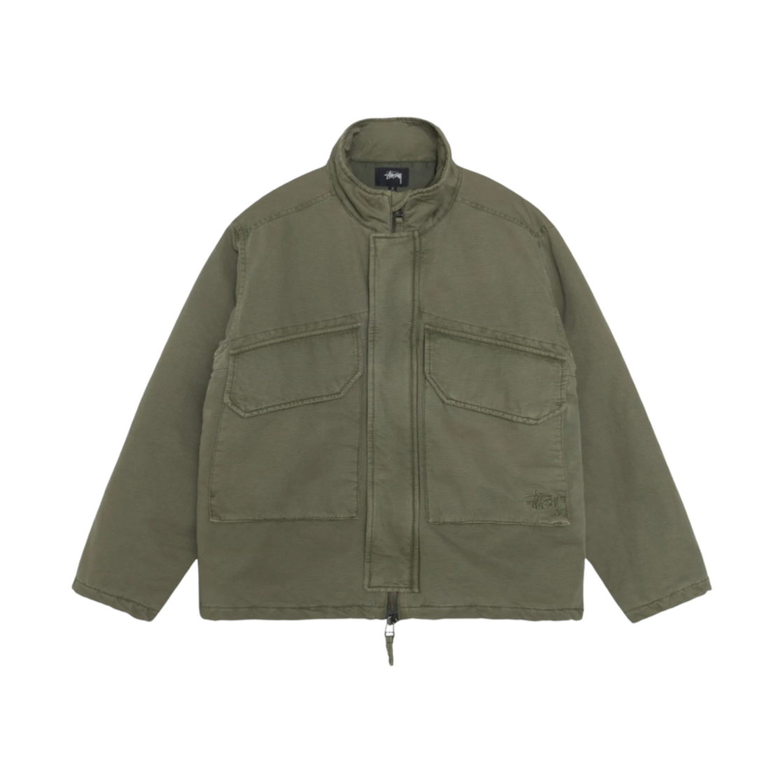 스투시 인슐레이티드 필드 자켓 올리브
