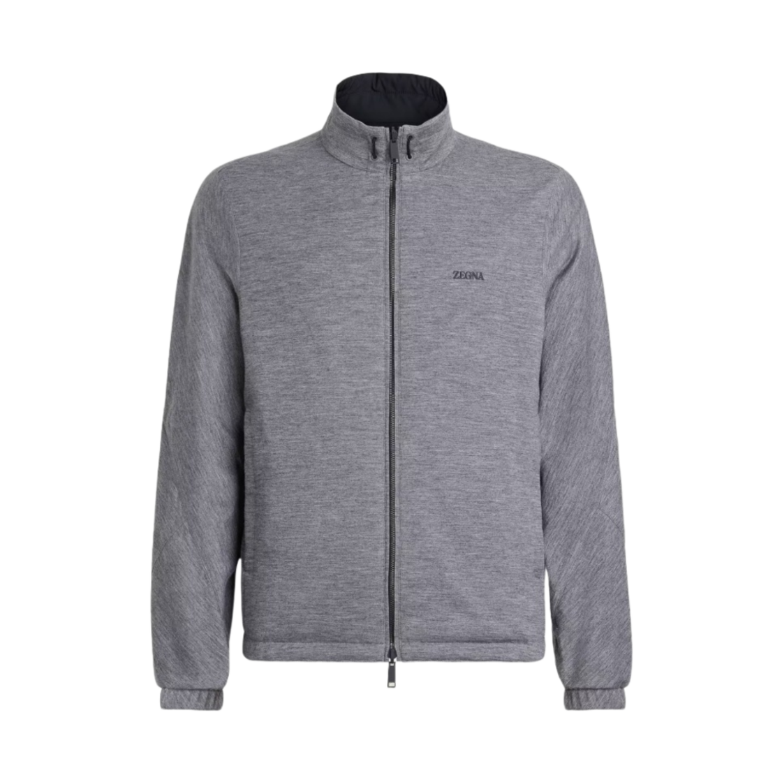 제냐 테크니컬 패브릭 리버시블 브레자 블루종 네이비 블루 그레이(Zegna Technical Fabric Reversible Brezza Blouson Navy Blue Grey) - 2