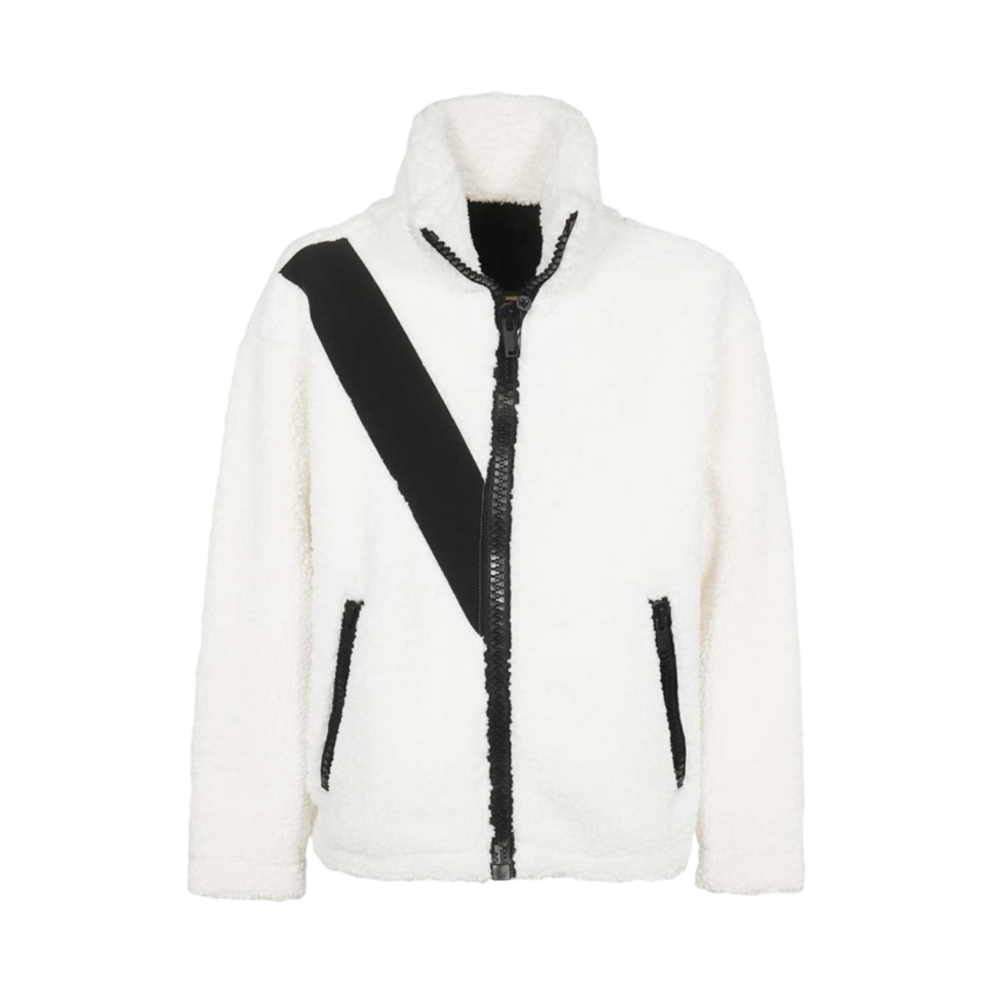 무스너클 프린트 레드 루스터 집업 아이보리(Moose Knuckles Printed Red Rooster Zip Up Ivory)
