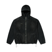 Thug Club Basic Emblem Denim Jacket Black