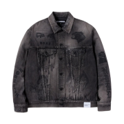 Neighborhood Fade Denim Type-3 Jacket Black