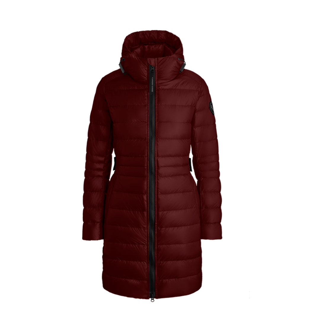 (W) 캐나다 구스 사이프레스 후드 자켓 블랙 라벨 보르도((W) Canada Goose Cypress Hooded Jacket Black Label Bordeaux) - 1