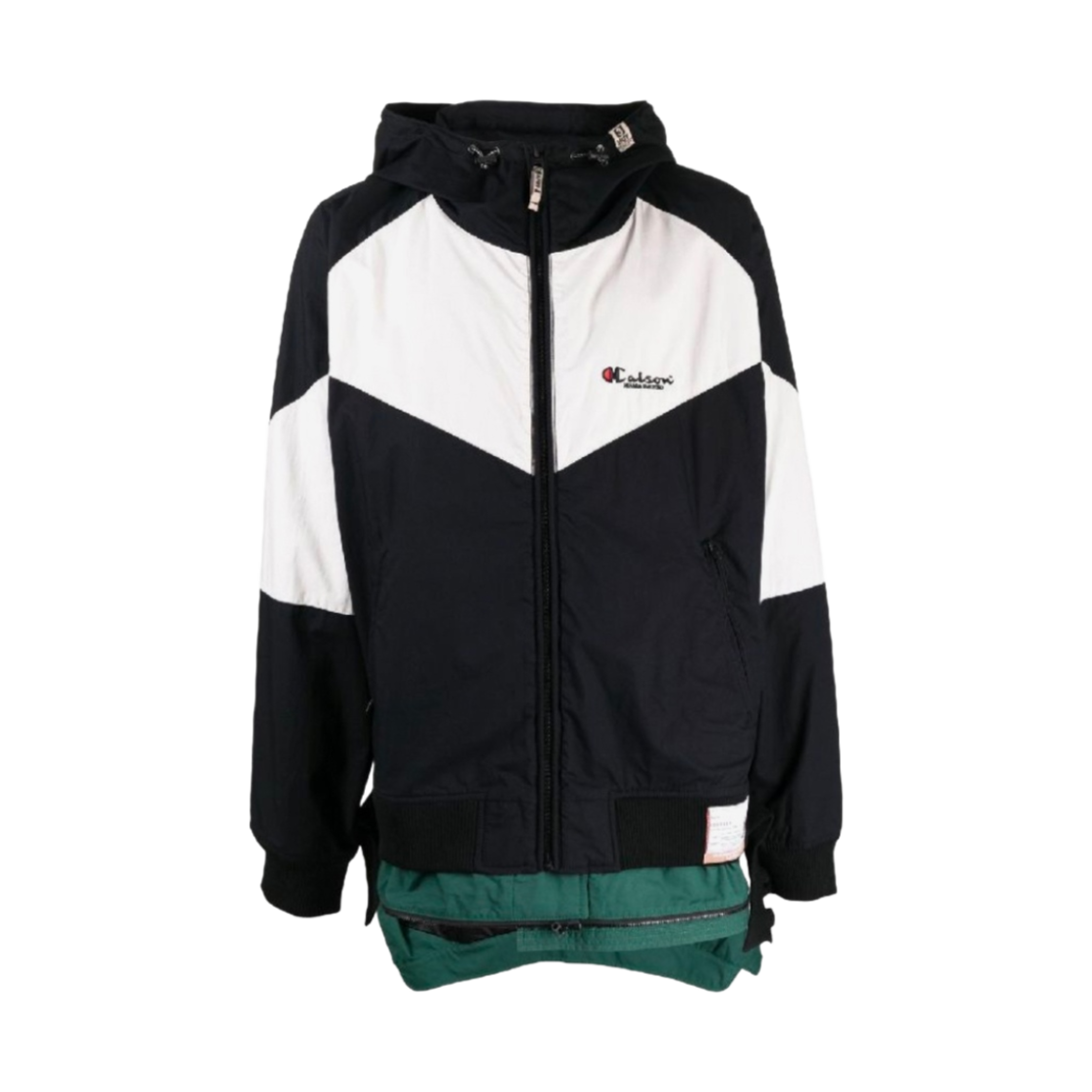 A09BL054-BLACK Maison Mihara Yasuhiro Sports Blouson Black