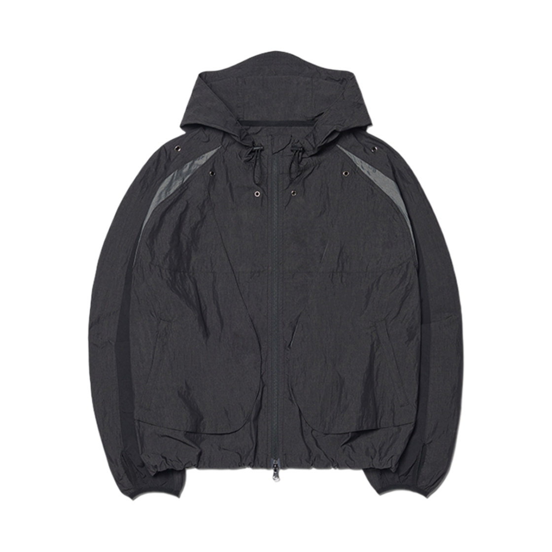 노매뉴얼 라이트 쉴드 자켓 워시드 블랙(NOMANUAL Light Shield Jacket Washed Black)