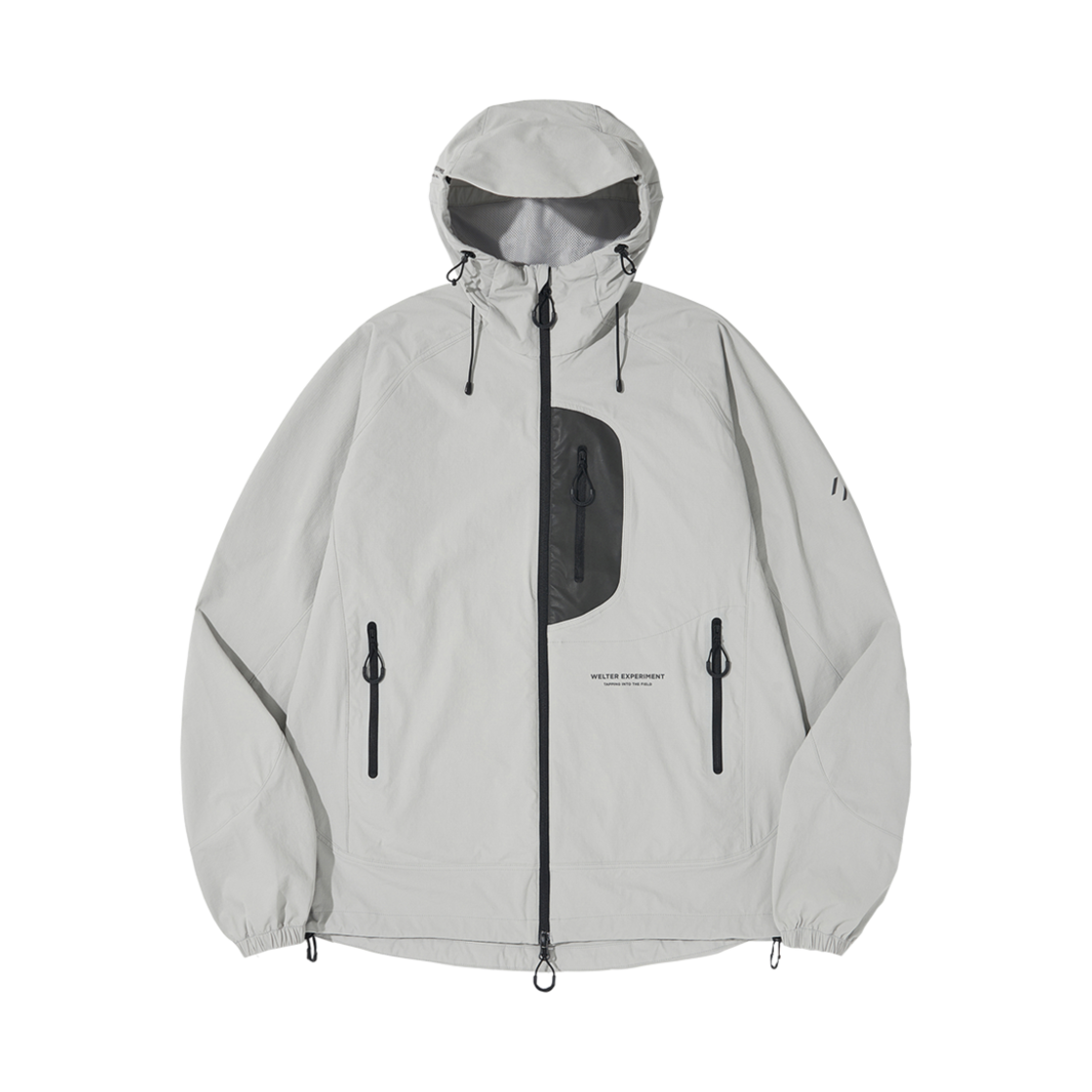 WOL070 Welter Experiment Ripstop Stretch Soft Shell Jacket Light Gray