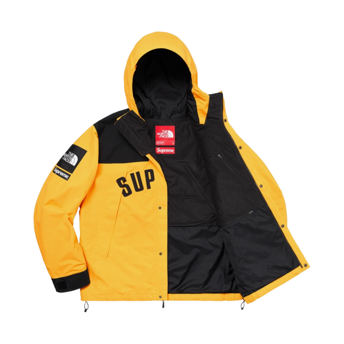 슈프림 x 노스페이스 아크로고 마운틴 파카 옐로우 - 19SS(Supreme x The North Face Arc Logo Mountain Parka Yellow - 19SS) - 2