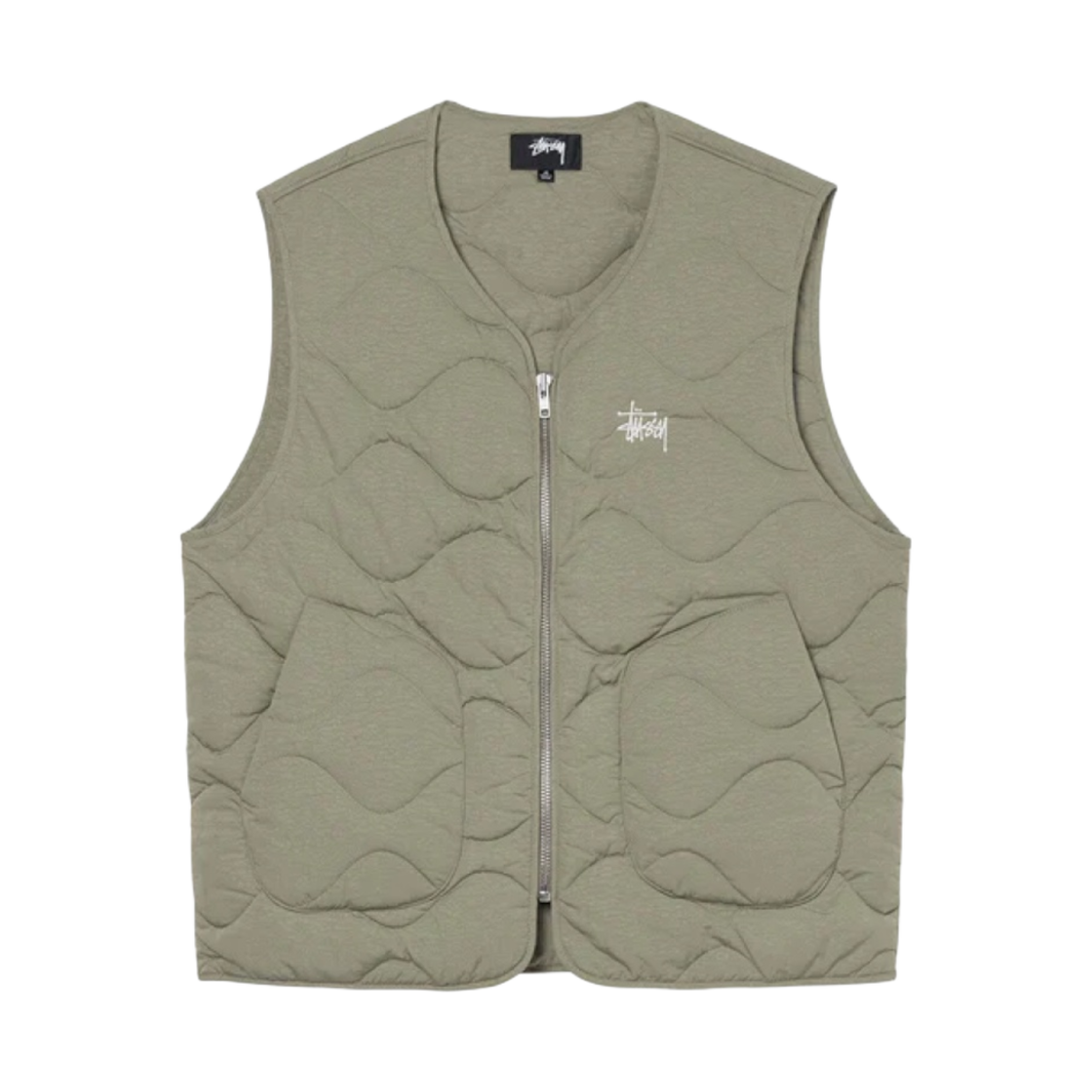 스투시 리사이클드 나일론 라이너 베스트 코요테 | Stussy | KREAM