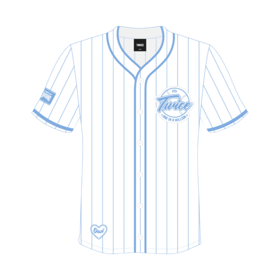 TWICE BASEBALL UNIFORM  9ROUND チェヨン TWICE CHAEYOUNG Baseball Uniform Photocard 9TH ANNIVERSARY