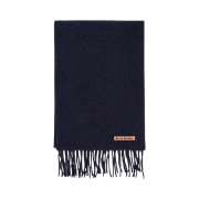 Acne Studios Wool Fringe Muffler Purple Melange