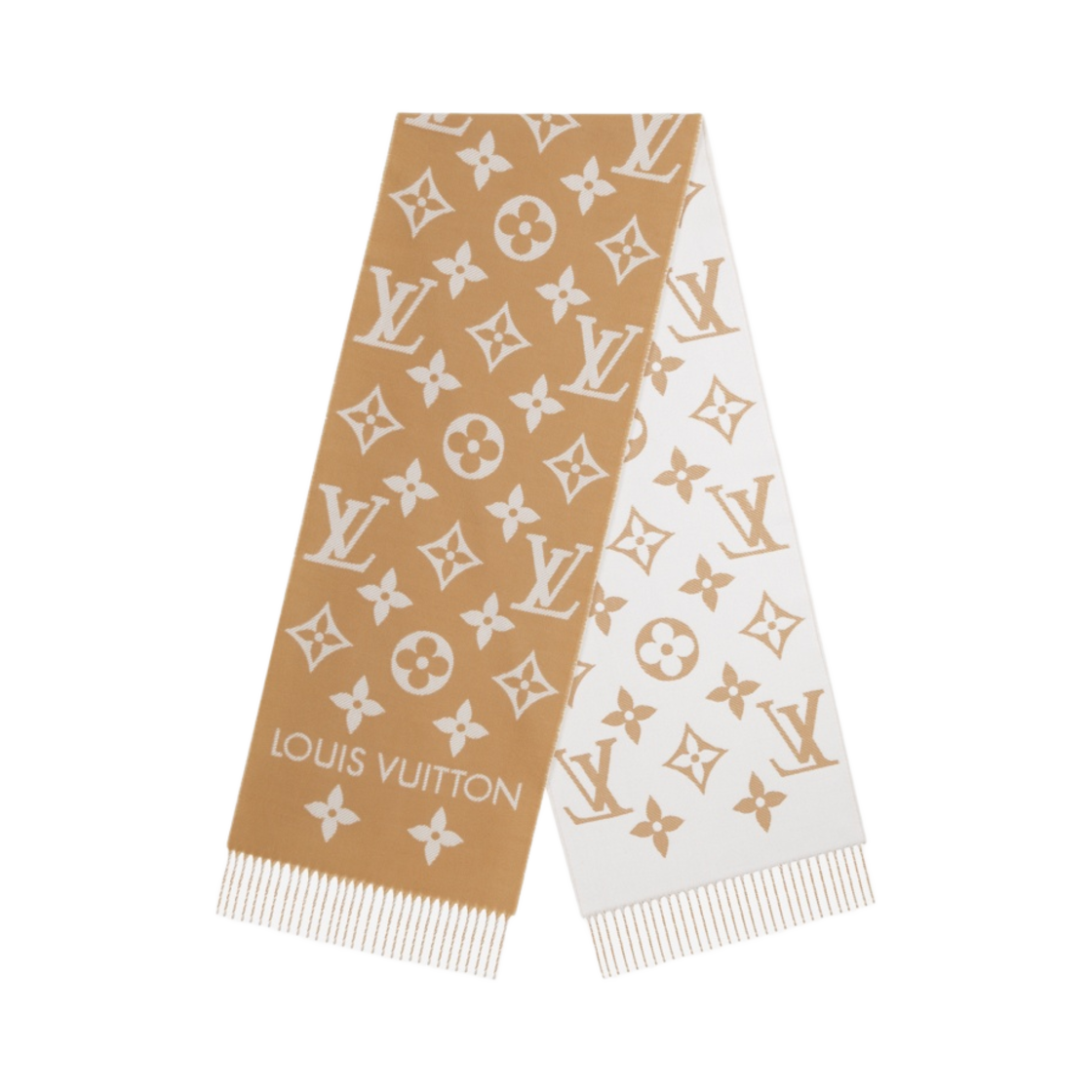 M77728 Louis Vuitton Simply Essential Muffler Beige