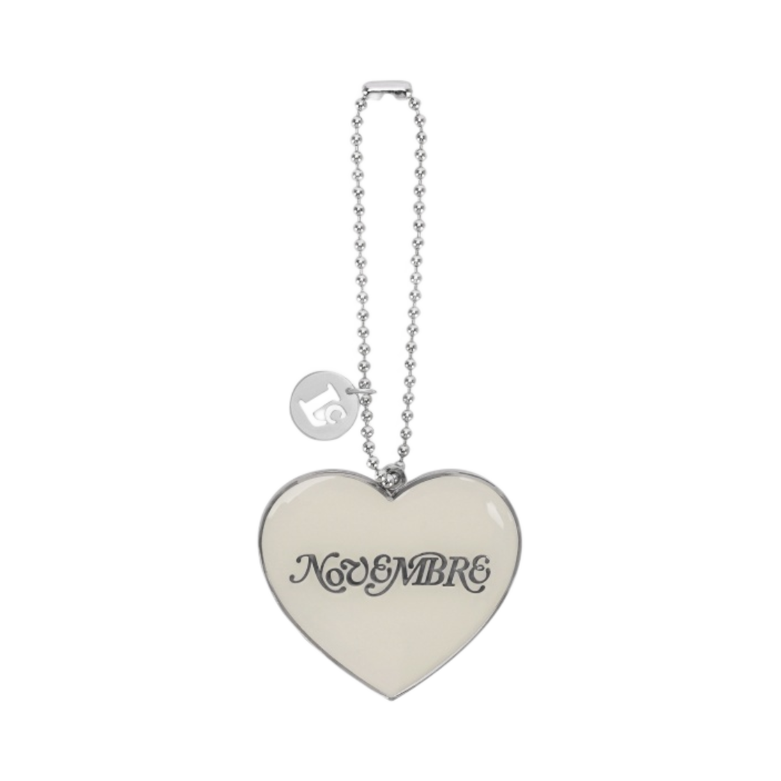 로우클래식 x 노벰브레 키링 화이트(Low Classic x Novembre Keyring White)