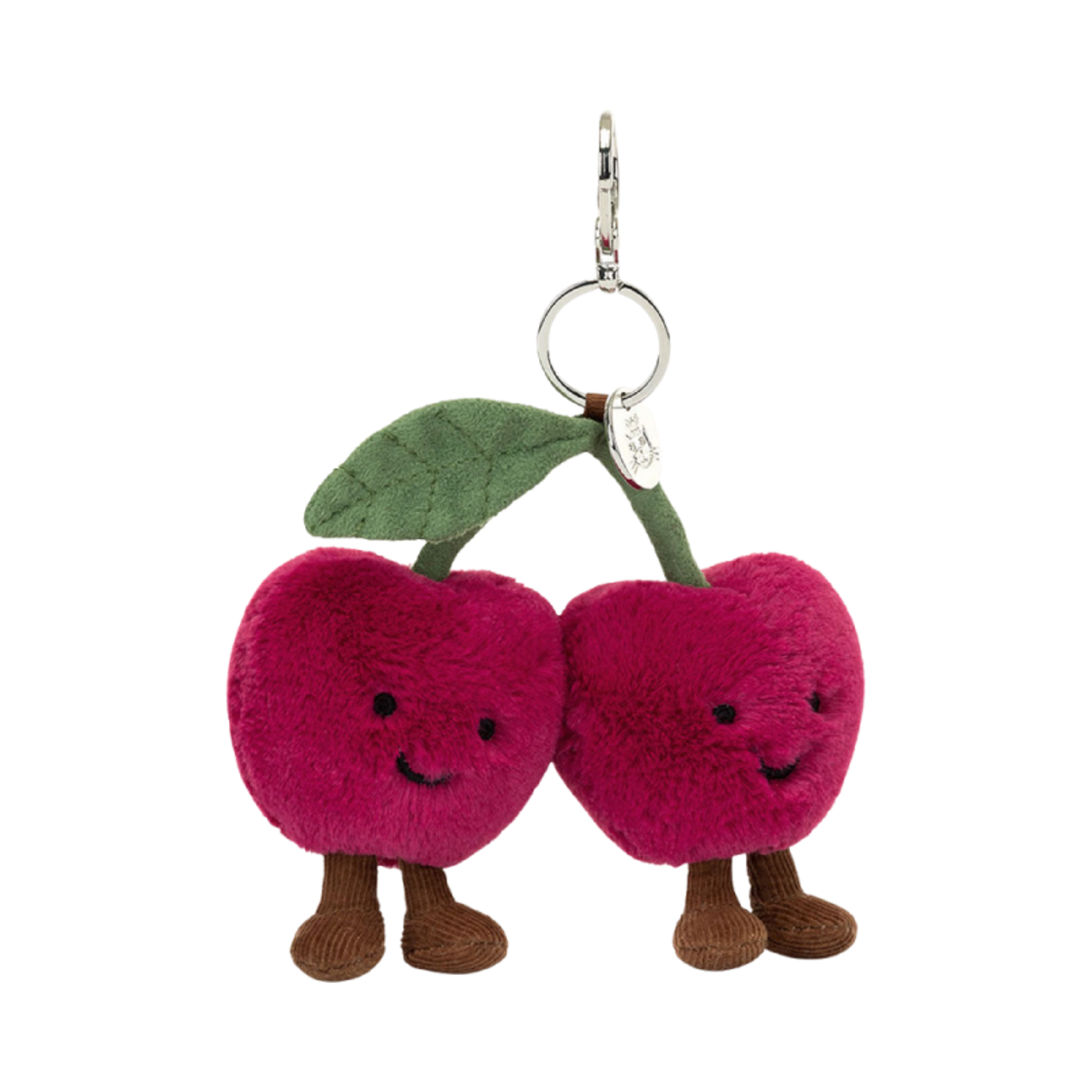 A4CHSBC Jellycat Amuseables Cherries Bag Charm Red