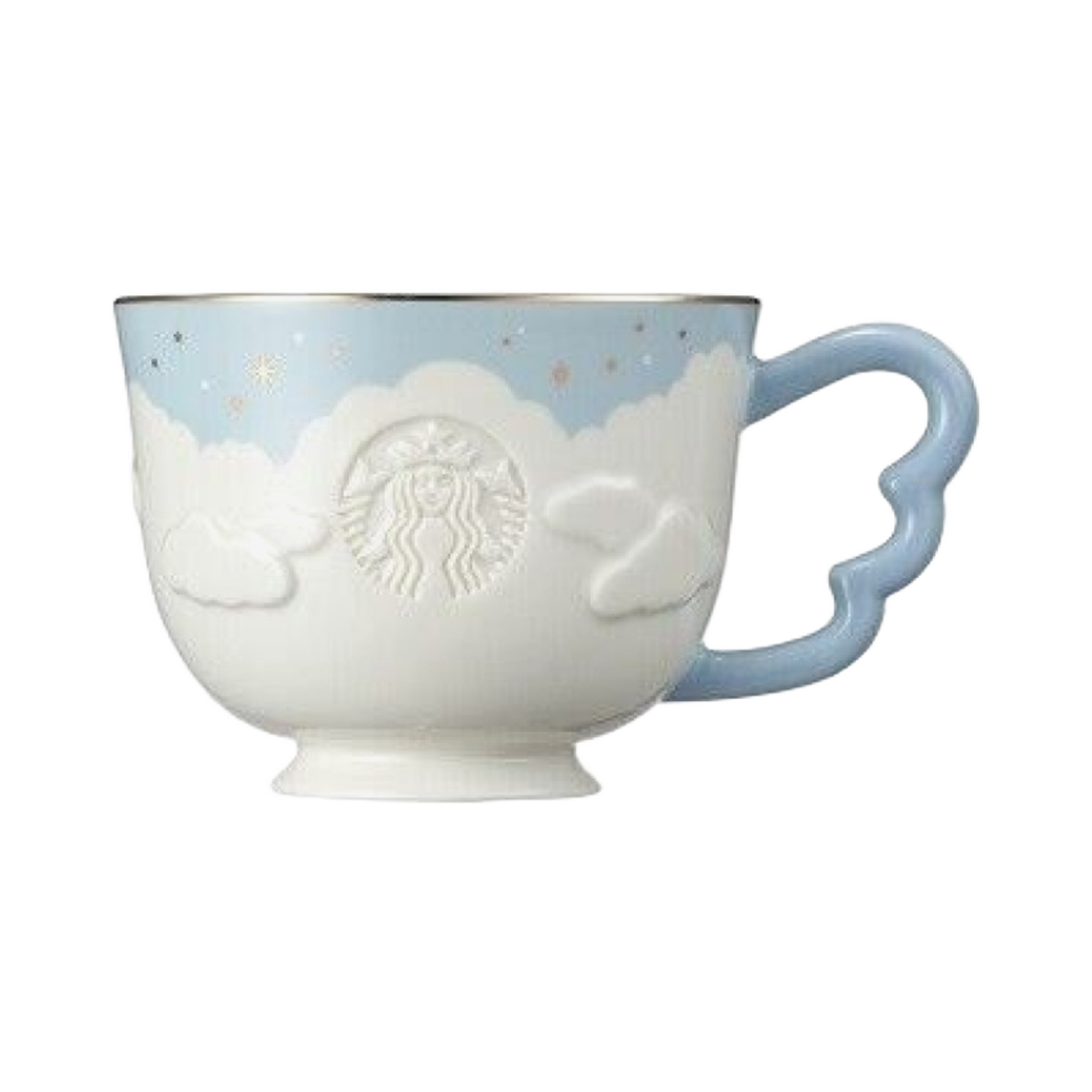 - Starbucks 21 Cupid Couple Blue Mug 355ml
