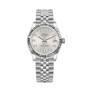 Rolex Datejust 31mm 278274 Silver Diamond-Set Jubilee