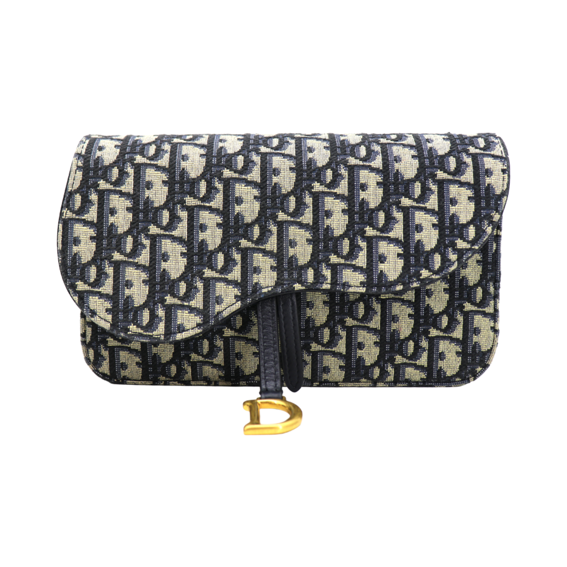 디올 오블리크 새들 체인 파우치(Dior Oblique Saddle Chain Pouch) - 1