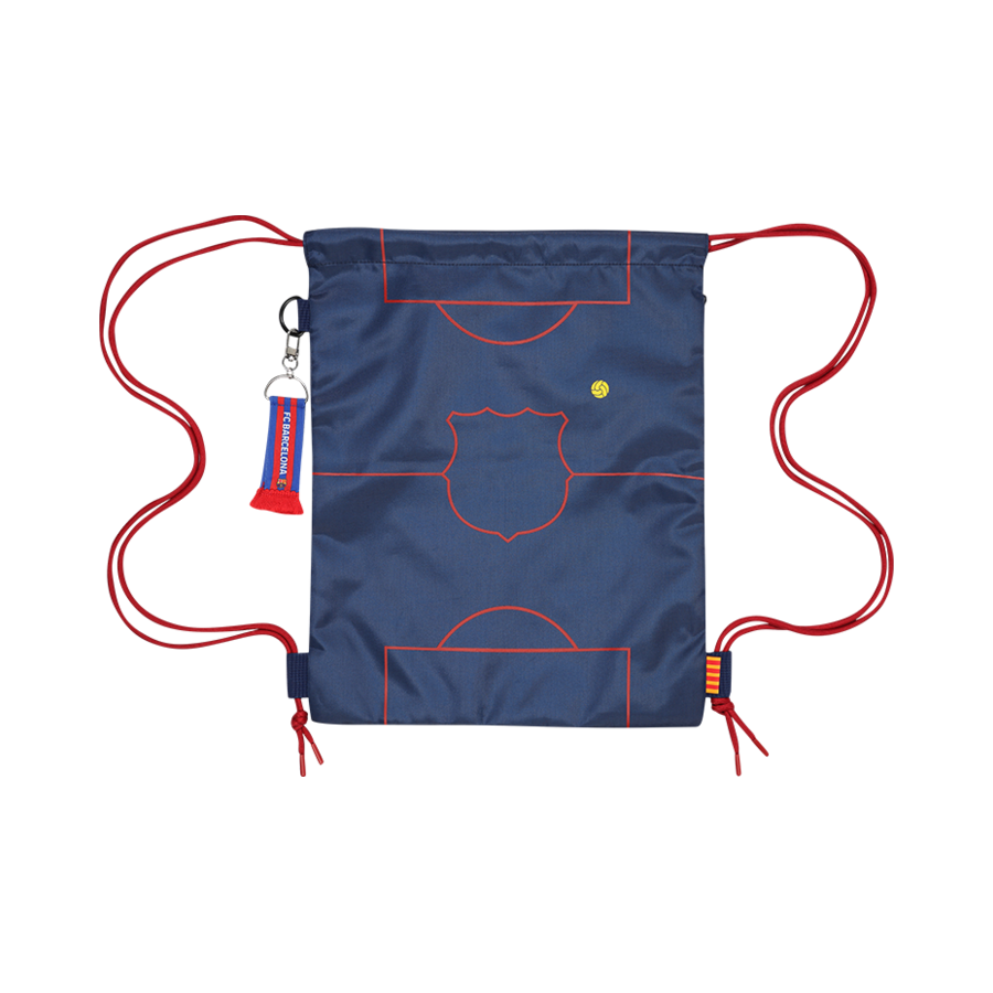 FC 바르셀로나 클래식 라인 짐쌕 네이비(FC Barcelona Classic Line Gym Sack Navy)