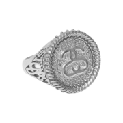 Stussy Sovereign Ring Sterling Silver