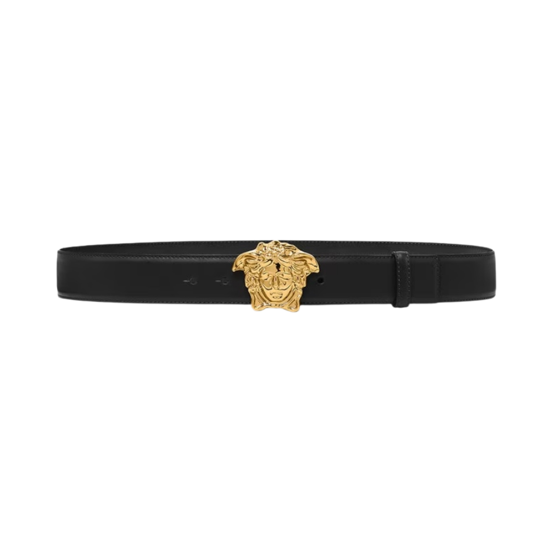 베르사체 라 메두사 그레카 벨트 블랙(Versace La Medusa Greca Belt Black) - 1
